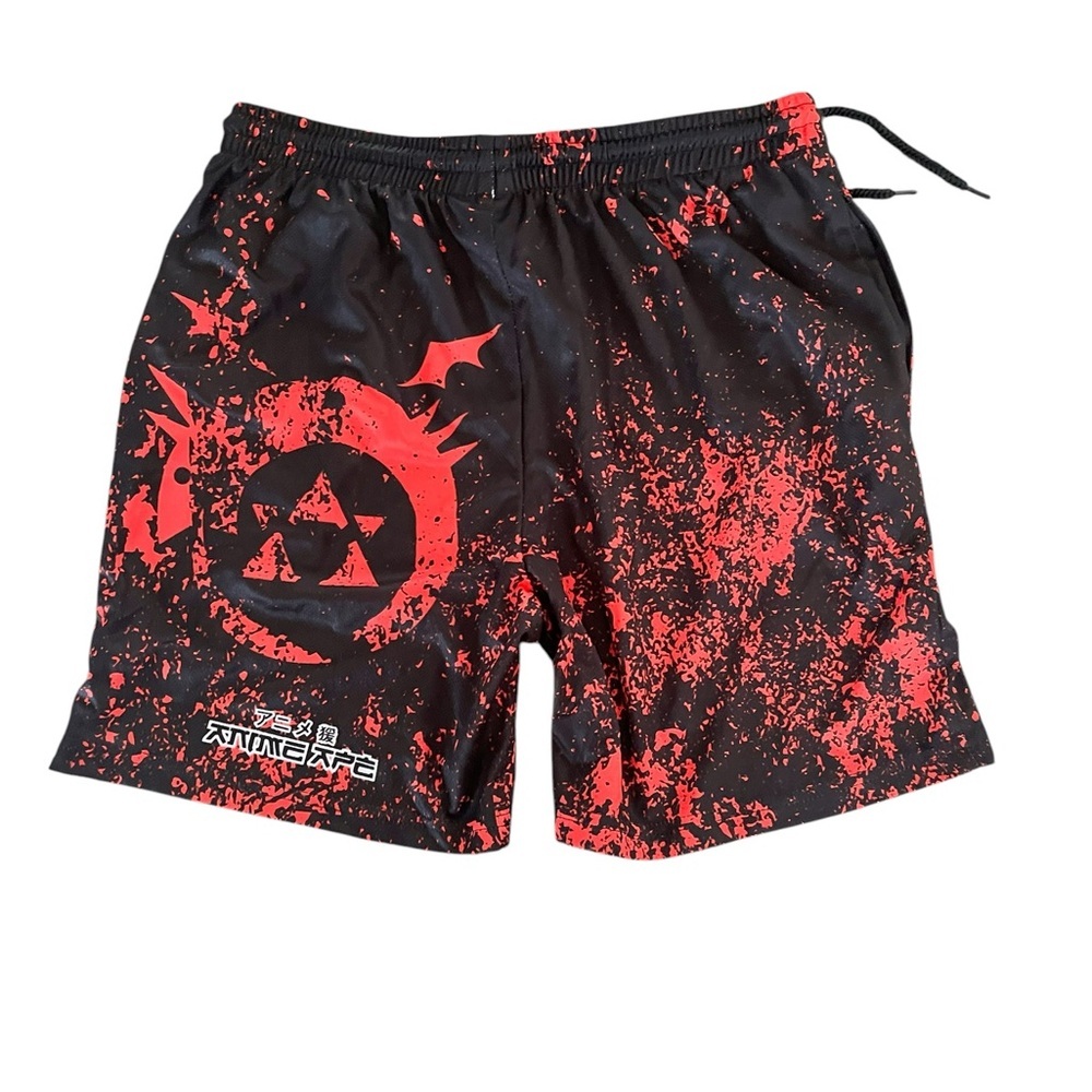 Fullmetal Alchemist Anime Gym Shorts Edward Elric Transmutation Circle [Size] - Picture 3 of 4
